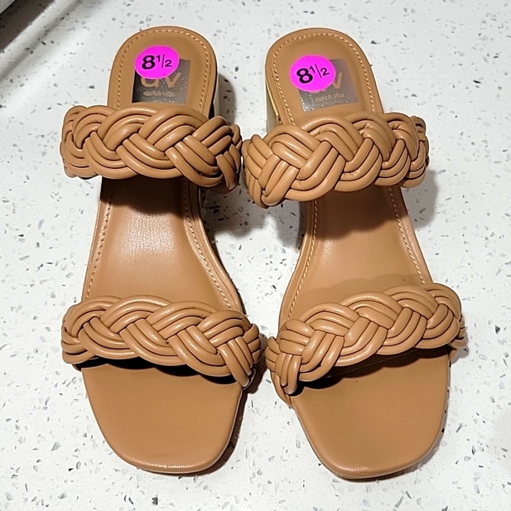 Dolce Vita Tan Braided Sandals